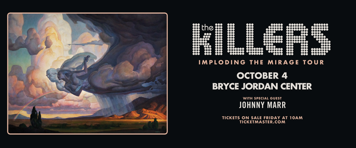 The Killers Imploding the Mirage Tour Coming to the Bryce Jordan Center October 4, 2022