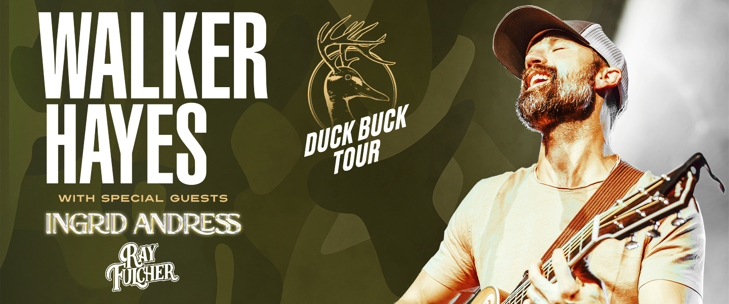 Walker Hayes- April 27th at the Bryce Jordan Center
