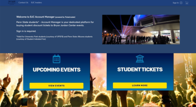 Account Manager Home Page