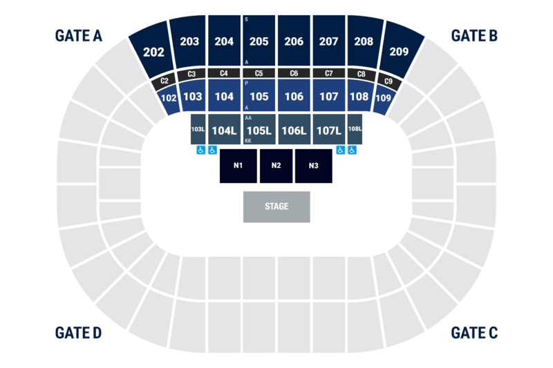 BJC Theatre Style Seating View 