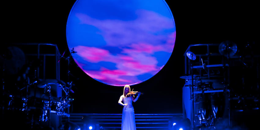 Celtic Woman preform on stage during their Isle of Hope concert at the Bryce Jordan Center in 2009.