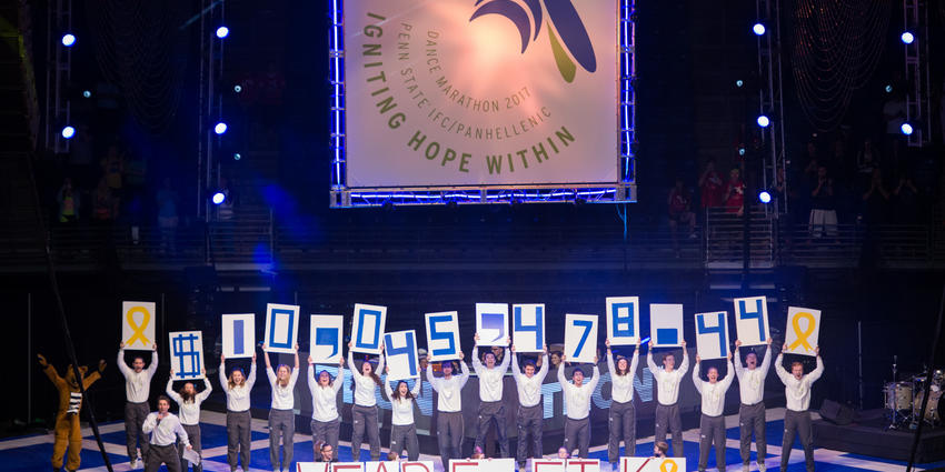 THON 2017 raised $10,045,478.44 to fight pediatric cancer