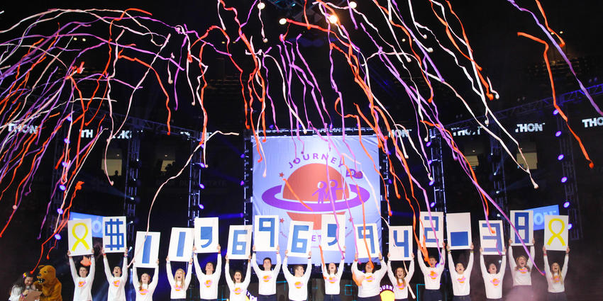THON 2020 raised $11,696,942.38 to fight pediatric cancer