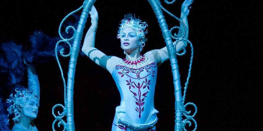 Cirque du Soleil performs Alegria at the Bryce Jordan Center in 2009.