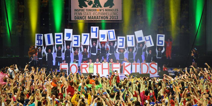 THON 2013 raised $12,374,034.46 to fight pediatric cancer