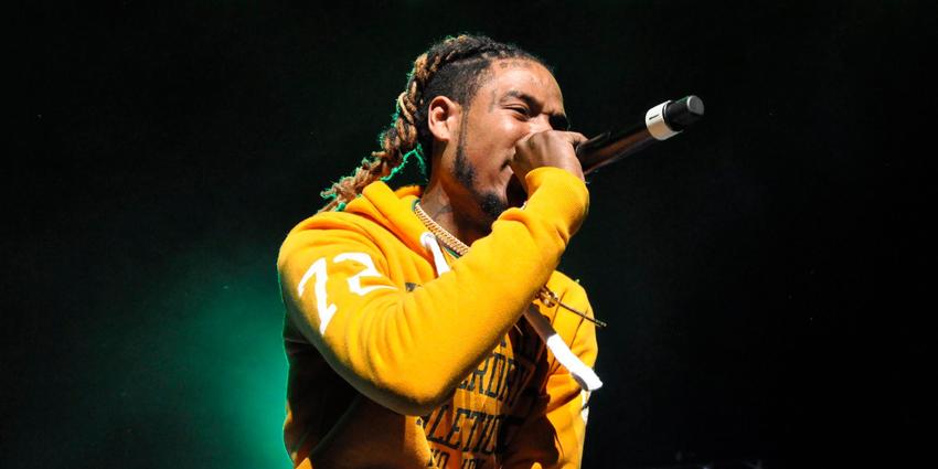 Fetty Wap performs for a sold out crowd at the BJC in 2016.
