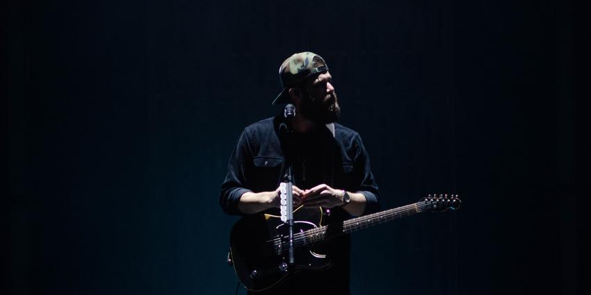 Jordan Davis at the Bryce Jordan Center opening for Kane Brown's Blessed & Free Tour