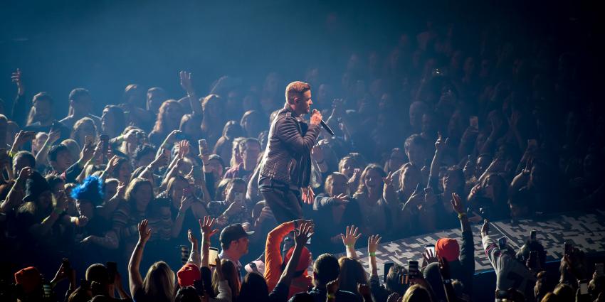 Justin Timberlake on stage