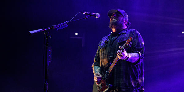 Seether performing at the Bryce Jordan Center