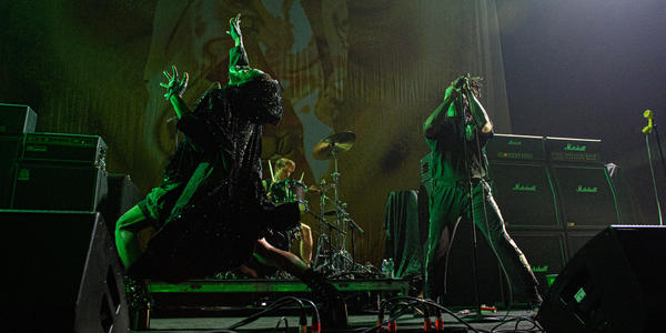 Ho99o9 performing at the Bryce Jordan Center